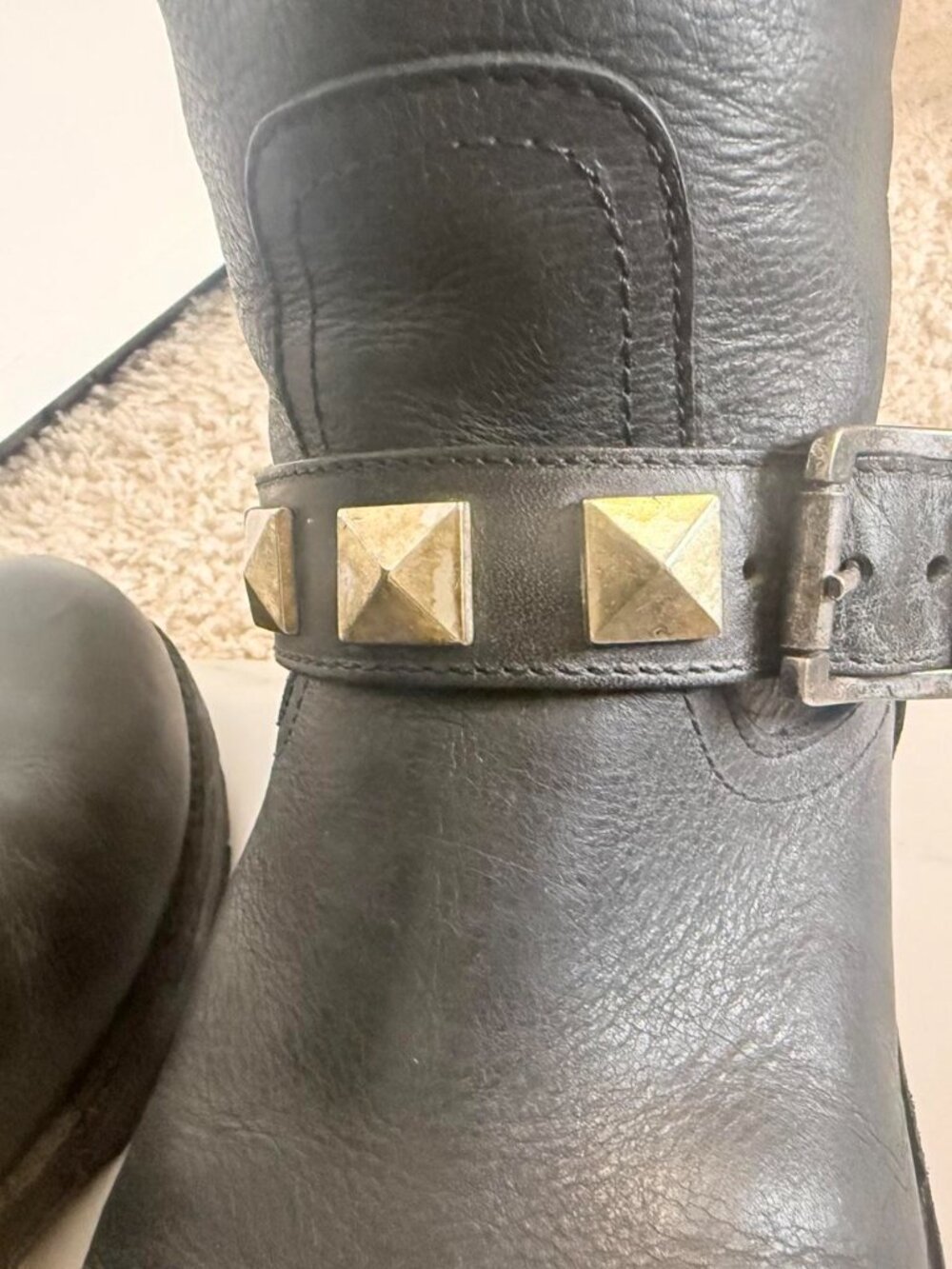 Frye Rogan Studded Engineer Boots - Picture 6 of 8